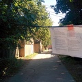 Laneway between Booth Avenue and Logan Avenue, Queen Street East and Eastern Avenue