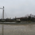 Kiba Park Bridge and fountain plaza