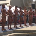 Flexing at Muscle Beach