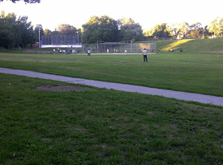 Withrow Park evening softball