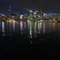 Toronto nightline from Polson Pier