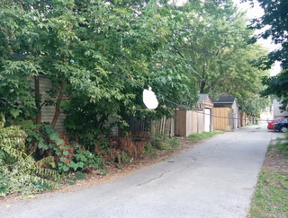 Laneway between Booth Avenue and Logan Avenue, Queen Street East and Eastern Avenue