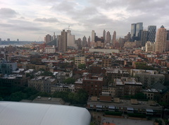 NYC skyline north from 42nd Street