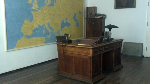 Desk at Schindler's Factory