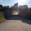 Underpass from Don River bike path
