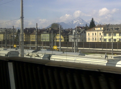 Mountains behind Salzburg