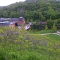 Evergreen Brickworks from the Governor's Bridge Lookout