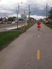 Lakeshore Boulevard East at Carlaw Avenue